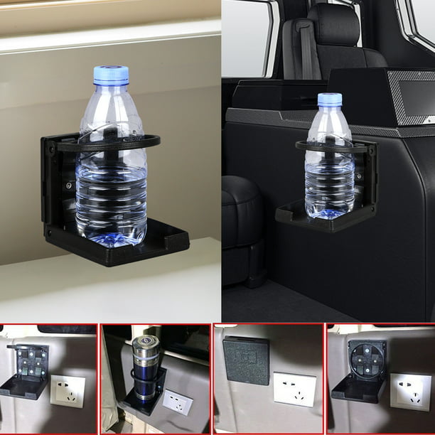 Drink Van Truck Universal Car Cup Holder Air Vent Automotive Cup Holders Black EKDJKK 2pcs Adjustable Folding Drink Holder with Screws 